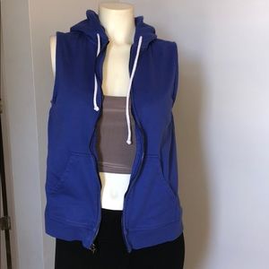 BCBGeneration hooded sweater vest!